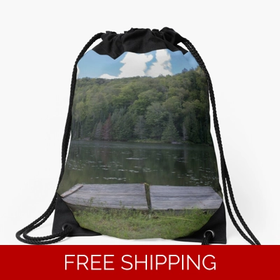 Le Studio Drawstring Bag Lake Perry 2020 Docks